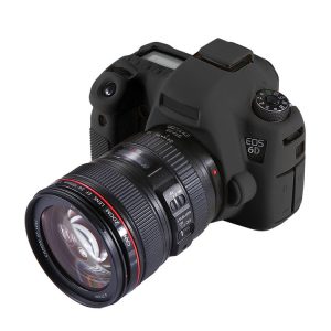 PULUZ Soft Silicone Protective Case for Canon EOS 6D (Black)