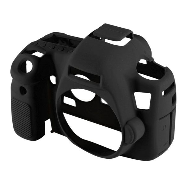 PULUZ Soft Silicone Protective Case for Canon EOS 6D (Black) - Image 2