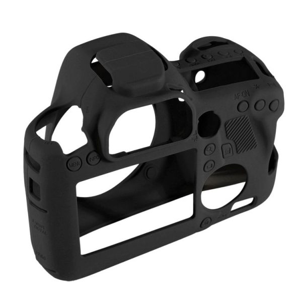 PULUZ Soft Silicone Protective Case for Canon EOS 6D (Black) - Image 3