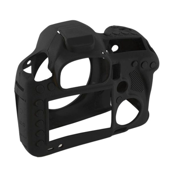 PULUZ Soft Silicone Protective Case for Canon EOS 5D Mark III / 5D3 (Black) - Image 3