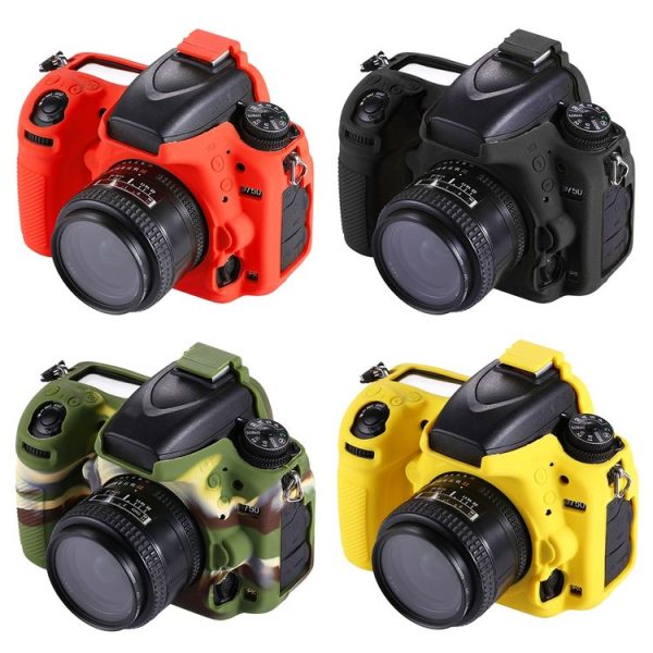PULUZ Soft Silicone Protective Case for Nikon D750 (Yellow) - Image 12