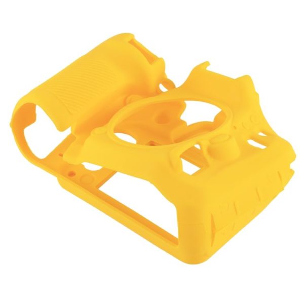 PULUZ Soft Silicone Protective Case for Nikon D7200 / D7100 (Yellow) - Image 4