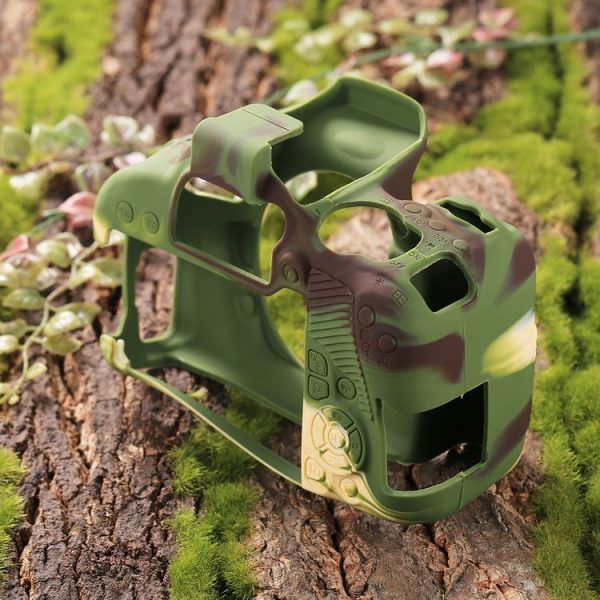 PULUZ Soft Silicone Protective Case for Canon EOS 800D (Camouflage) - Image 4