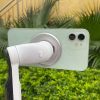 PULUZ For Insta360 FLow Gimbal Magnetic MagSafe Adapter Phone Holder (Silver) - Image 8