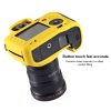 PULUZ Soft Silicone Protective Case for Canon EOS 5D Mark IV (Yellow) - Image 4