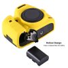 PULUZ Soft Silicone Protective Case for Canon EOS 5D Mark IV (Yellow) - Image 6