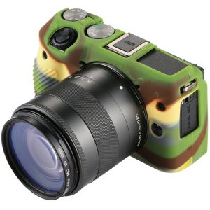 PULUZ Soft Silicone Protective Case for Canon EOS M3 (Camouflage)