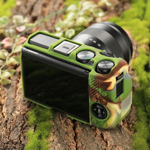PULUZ Soft Silicone Protective Case for Canon EOS M3 (Camouflage) - Image 10