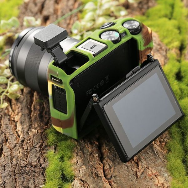 PULUZ Soft Silicone Protective Case for Canon EOS M3 (Camouflage) - Image 11