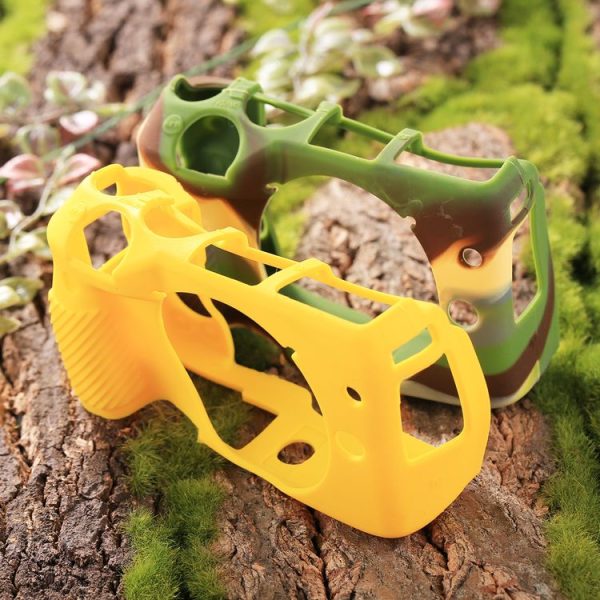 PULUZ Soft Silicone Protective Case for Canon EOS M3 (Camouflage) - Image 12