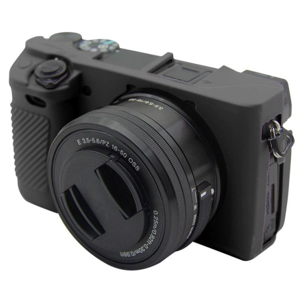 PULUZ Soft Silicone Protective Case for Sony ILCE-6300 / A6400 (Black) - Image 2