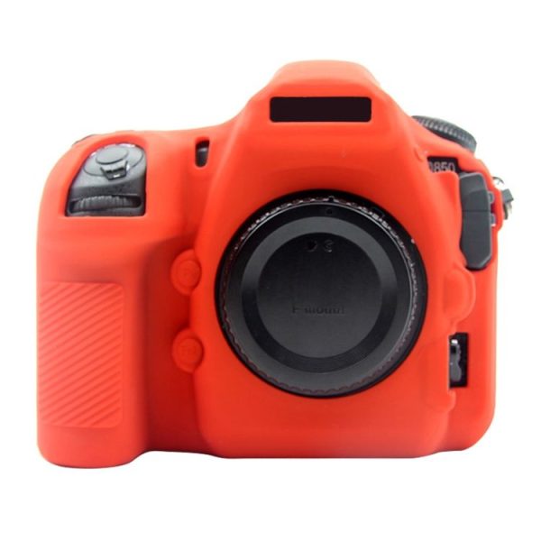 PULUZ Soft Silicone Protective Case for Nikon D850 (Red) - Image 2