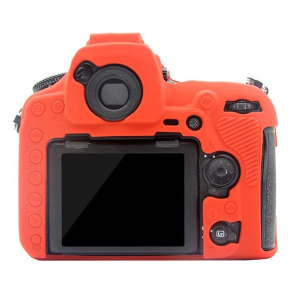 PULUZ Soft Silicone Protective Case for Nikon D850 (Red) - Image 3