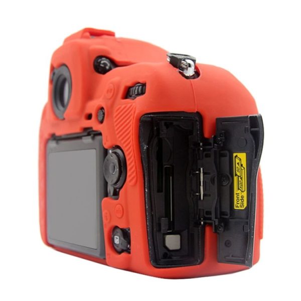 PULUZ Soft Silicone Protective Case for Nikon D850 (Red) - Image 4