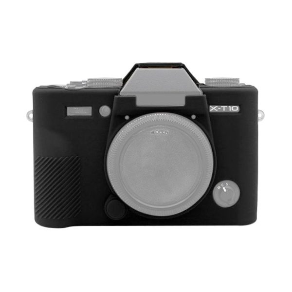 PULUZ Soft Silicone Protective Case for FUJIFILM XT10 (Black)