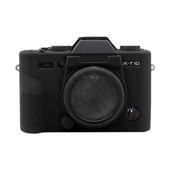 PULUZ Soft Silicone Protective Case for FUJIFILM XT10 (Black) - Image 2