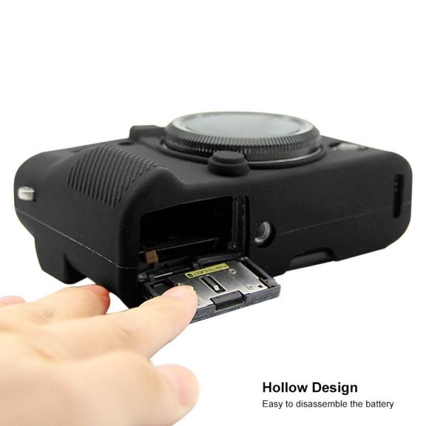 PULUZ Soft Silicone Protective Case for FUJIFILM XT10 (Black) - Image 7