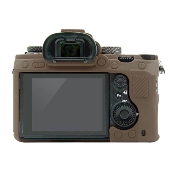 PULUZ Soft Silicone Protective Case for Sony A9 (ILCE-9) / A7 III / A7R III (Coffee) - Image 3