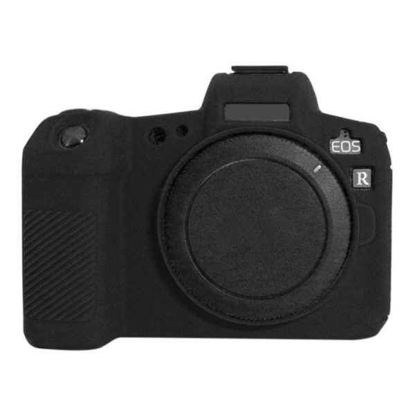 PULUZ Soft Silicone Protective Case for Canon EOS R (Black) - Image 2