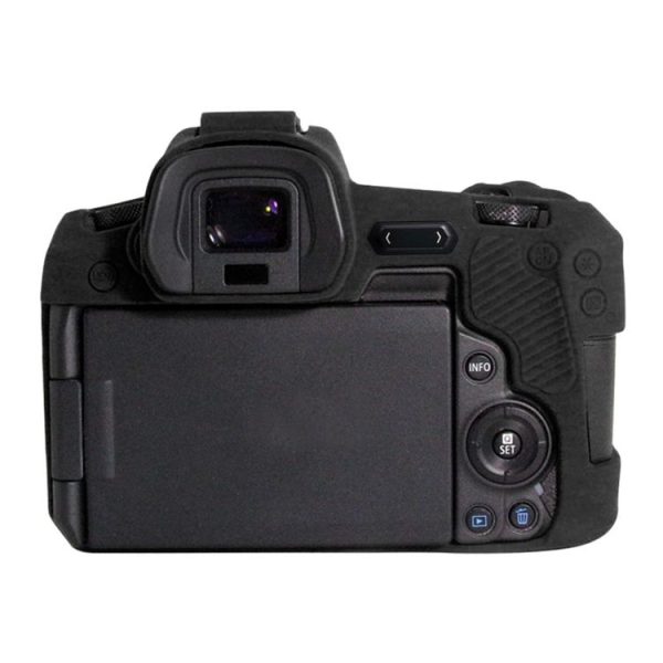 PULUZ Soft Silicone Protective Case for Canon EOS R (Black) - Image 3