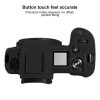 PULUZ Soft Silicone Protective Case for Canon EOS R (Black) - Image 5