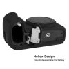 PULUZ Soft Silicone Protective Case for Canon EOS R (Black) - Image 7