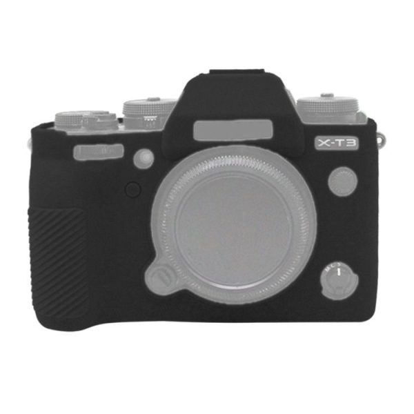 PULUZ Soft Silicone Protective Case for FUJIFILM XT3 (Black)