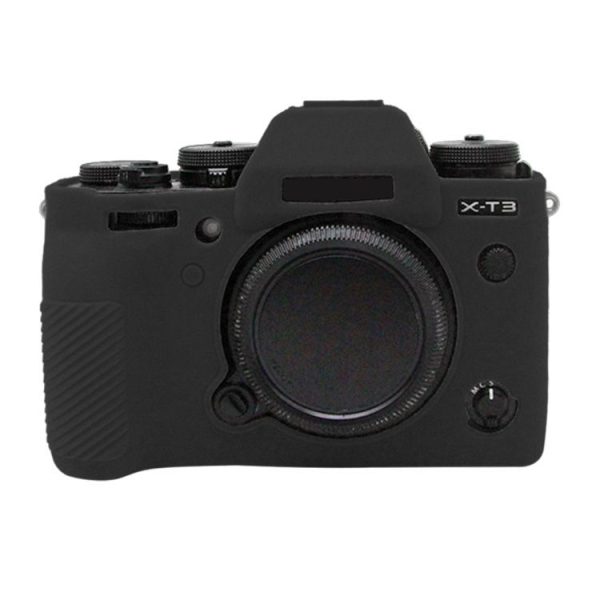 PULUZ Soft Silicone Protective Case for FUJIFILM XT3 (Black) - Image 2