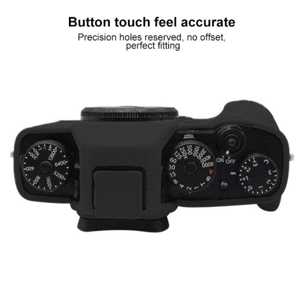 PULUZ Soft Silicone Protective Case for FUJIFILM XT3 (Black) - Image 5