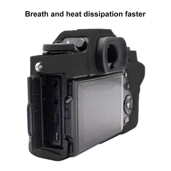 PULUZ Soft Silicone Protective Case for FUJIFILM XT3 (Black) - Image 6