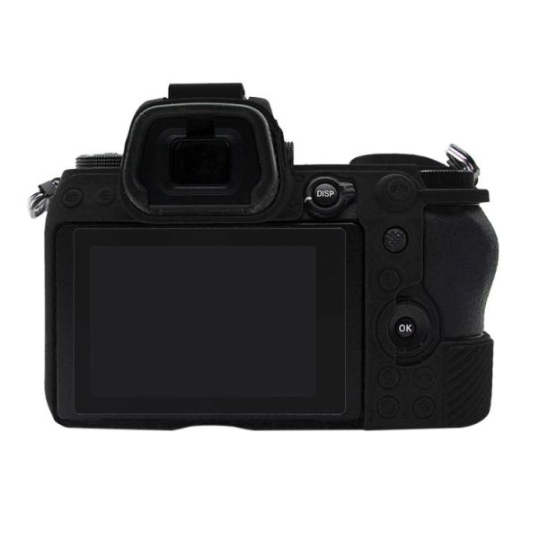 PULUZ Soft Silicone Protective Case for Nikon Z6 / Z7 (Black) - Image 3