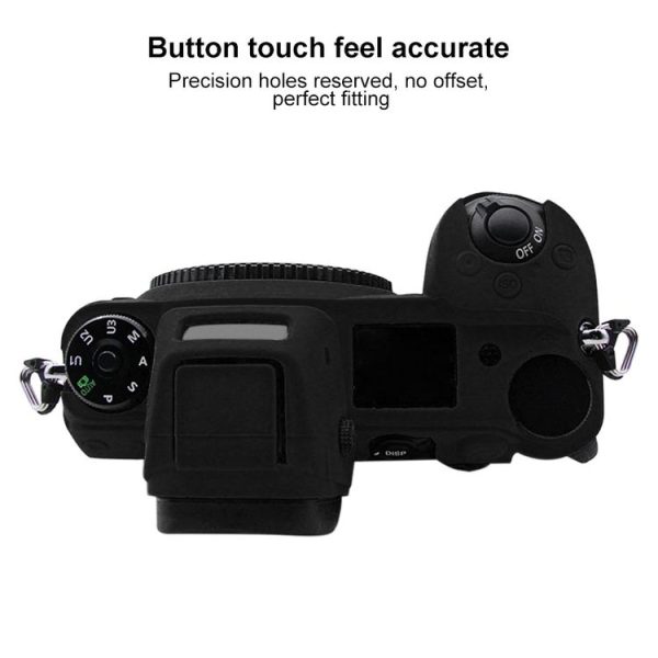 PULUZ Soft Silicone Protective Case for Nikon Z6 / Z7 (Black) - Image 5