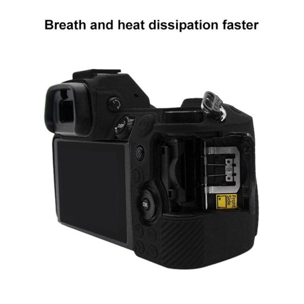 PULUZ Soft Silicone Protective Case for Nikon Z6 / Z7 (Black) - Image 6