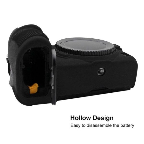 PULUZ Soft Silicone Protective Case for Nikon Z6 / Z7 (Black) - Image 7