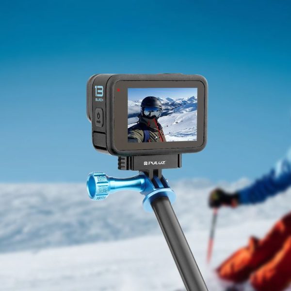 GoPro HERO13 Black PULUZ Magnetic Quick Release Base Mount (Black) - Image 6