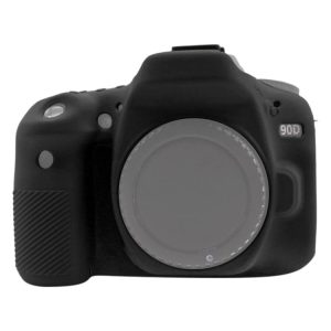PULUZ Soft Silicone Protective Case for Canon EOS 90D (Black)