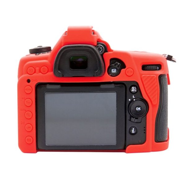 PULUZ Soft Silicone Protective Case for Nikon D780 (Red) - Image 3