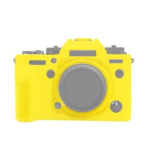 PULUZ Soft Silicone Protective Case for Fujifilm X-T4 (Yellow)