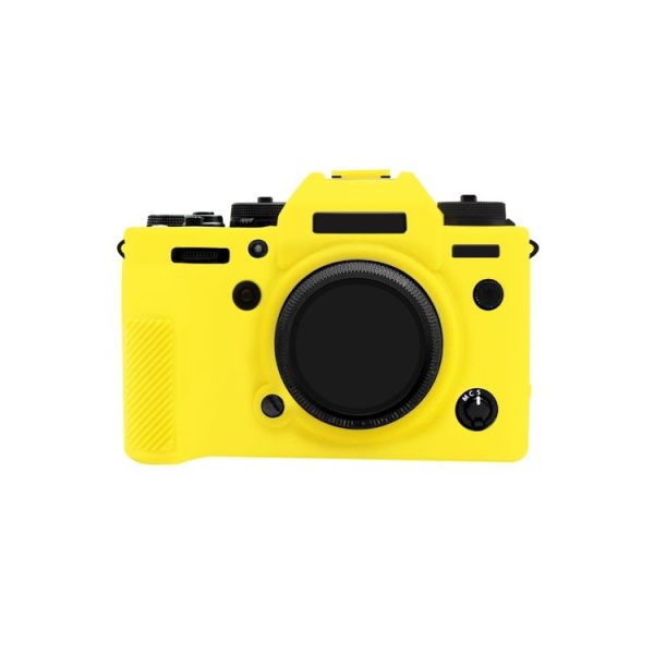 PULUZ Soft Silicone Protective Case for Fujifilm X-T4 (Yellow) - Image 2