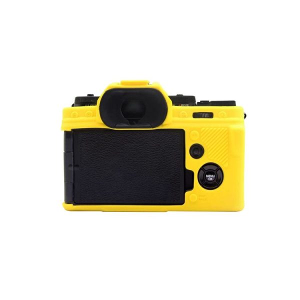 PULUZ Soft Silicone Protective Case for Fujifilm X-T4 (Yellow) - Image 3