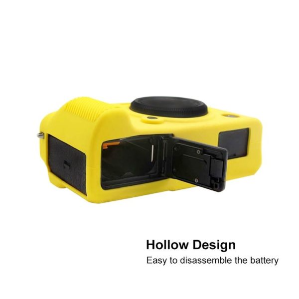 PULUZ Soft Silicone Protective Case for Fujifilm X-T4 (Yellow) - Image 5