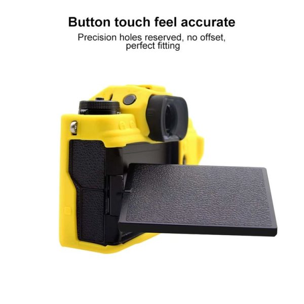 PULUZ Soft Silicone Protective Case for Fujifilm X-T4 (Yellow) - Image 7