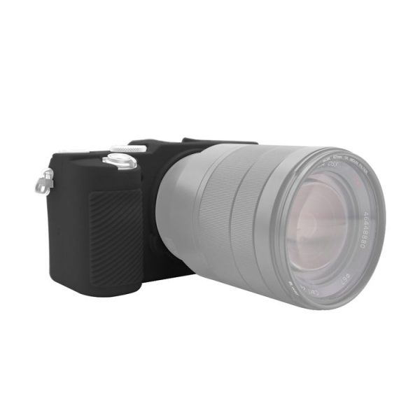 PULUZ Soft Silicone Protective Case for Sony A7C / ILCE-7C (Black)