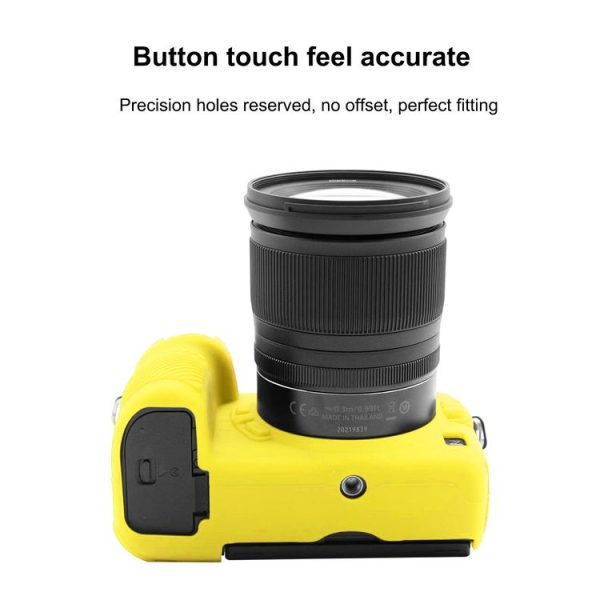 PULUZ Soft Silicone Protective Case for Nikon Z6 II (Yellow) - Image 5