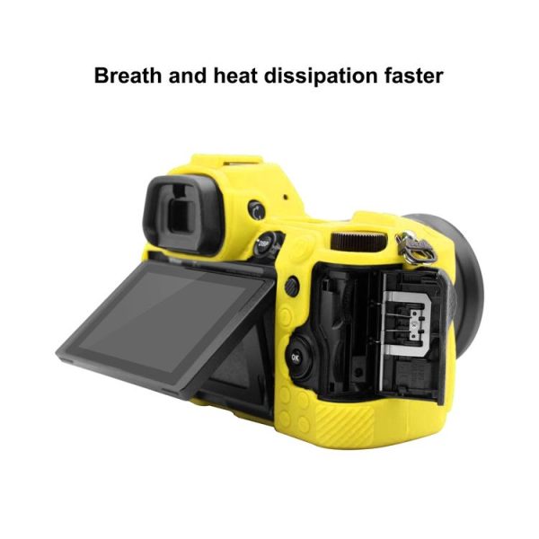 PULUZ Soft Silicone Protective Case for Nikon Z6 II (Yellow) - Image 6
