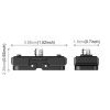 Insta360 X4 PULUZ Quick Release 1 / 4 inch Folding Base (Black) - Image 2