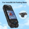Insta360 X4 PULUZ Quick Release 1 / 4 inch Folding Base (Black) - Image 3