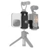DJI OSMO Pocket 3 PULUZ Protective Frame Expansion Phone Clamp Adapter Bracket (Black)