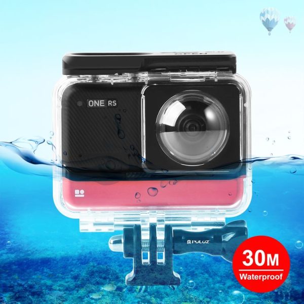 Insta360 One RS 360 Edition PULUZ 30m Underwater Depth Diving Case Waterproof Housing