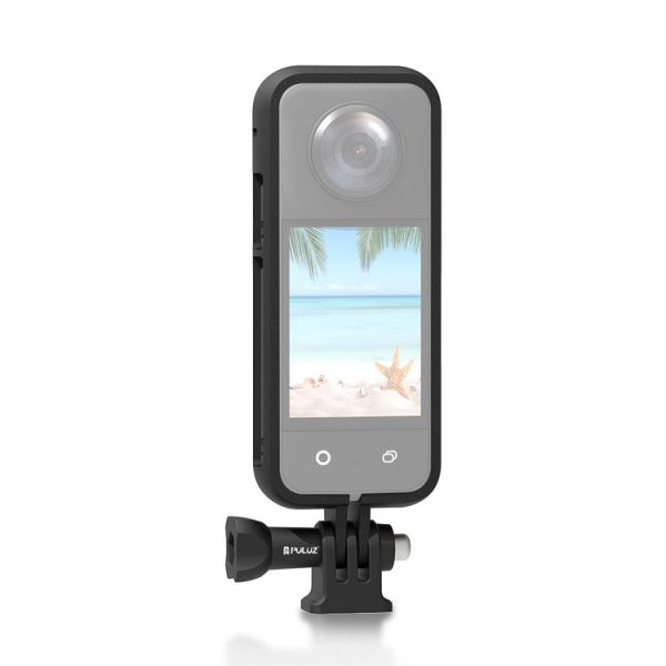 Insta360 X3 PULUZ ABS Protective Frame with Adapter Mount & Screw (Black)